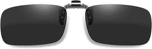 NAVARCH Clip on Sunglasses Polarized Flip up Sunglasses Unisex Super Light for Glasses Outdoor/Driving/Fishing