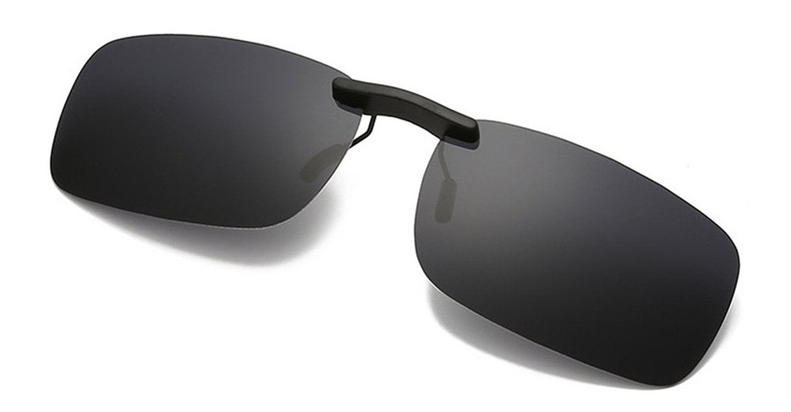 NAVARCH Unisex Polarized Clip Style Sunglasses for Eyeglasses-Clip on Sunglasses for Glasses Outdoor/Driving/Fishing