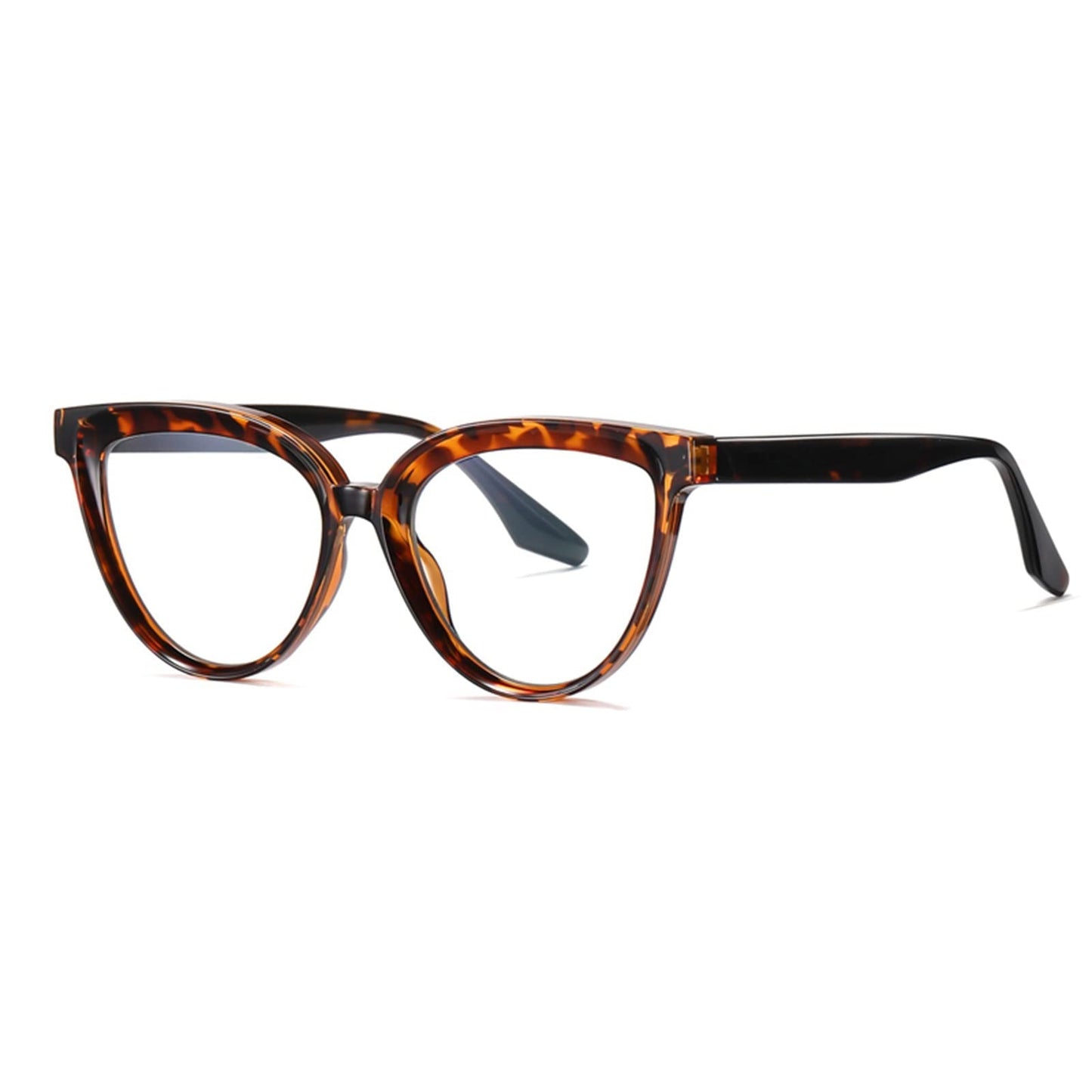 JiffPom Retro Blue Light Blocking Glasses for Men Women TR90 Clear Lens Lightweight Computer Glasses Reading Glasses