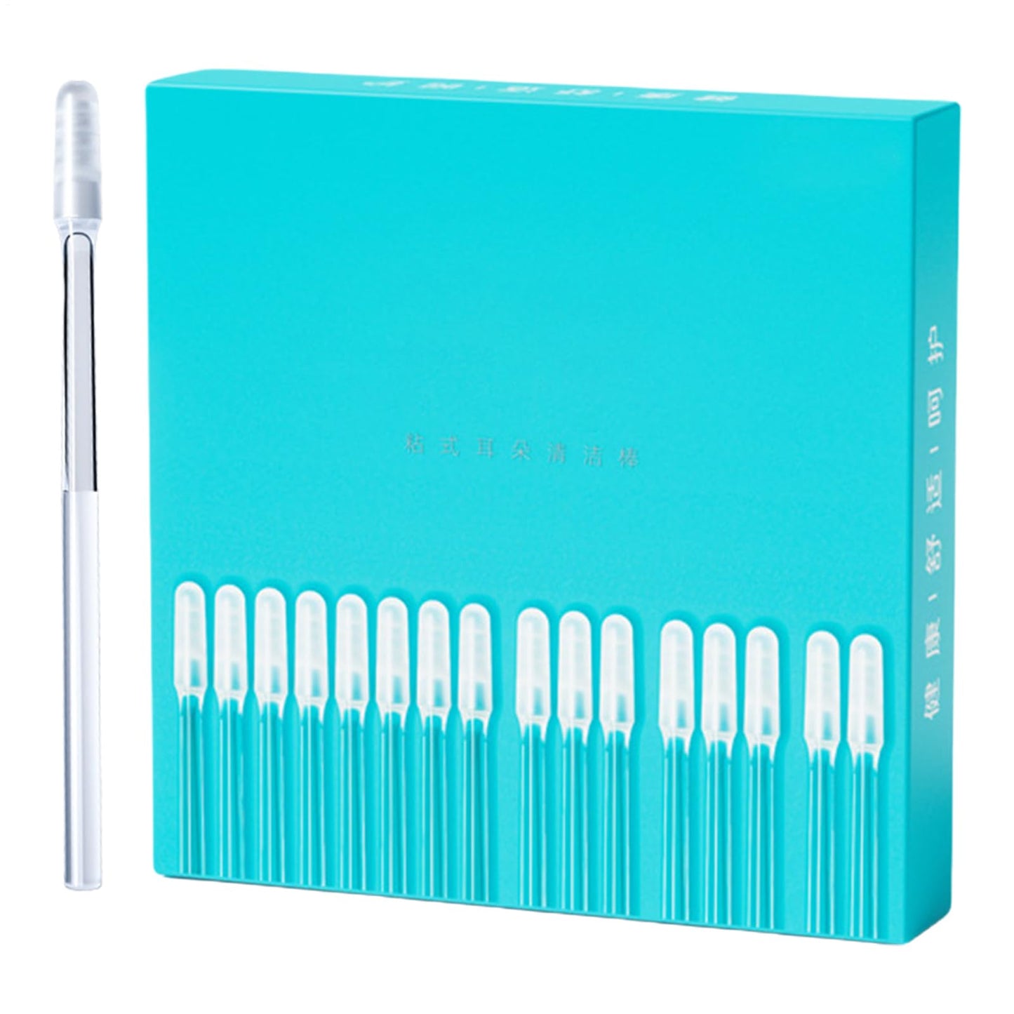 Kribee Earwax Removal Kit Earwax Remover Tool Sticky Ear Cleaning Stick Cleaner Tool Ear Cleaner Set for Children Adult