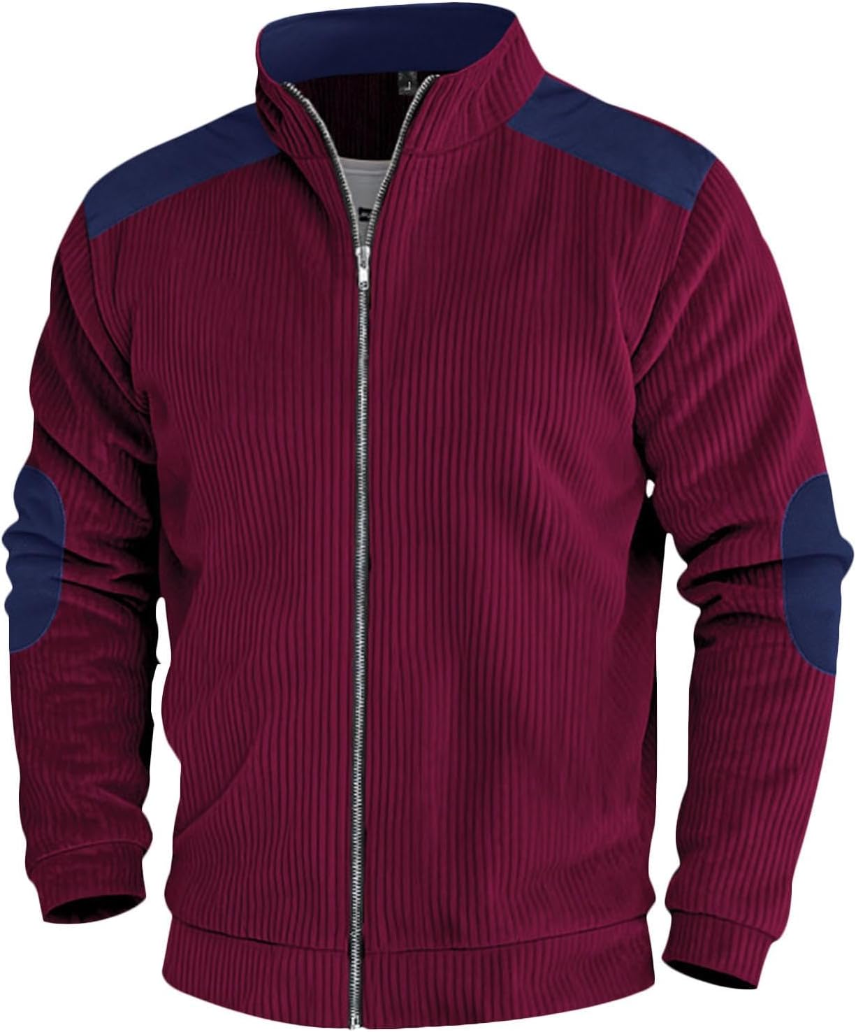 GYMTANK Men's Jacket for Winter Autumn Outdoor Windproof Coat Casual Fashion Zip Up Jacket