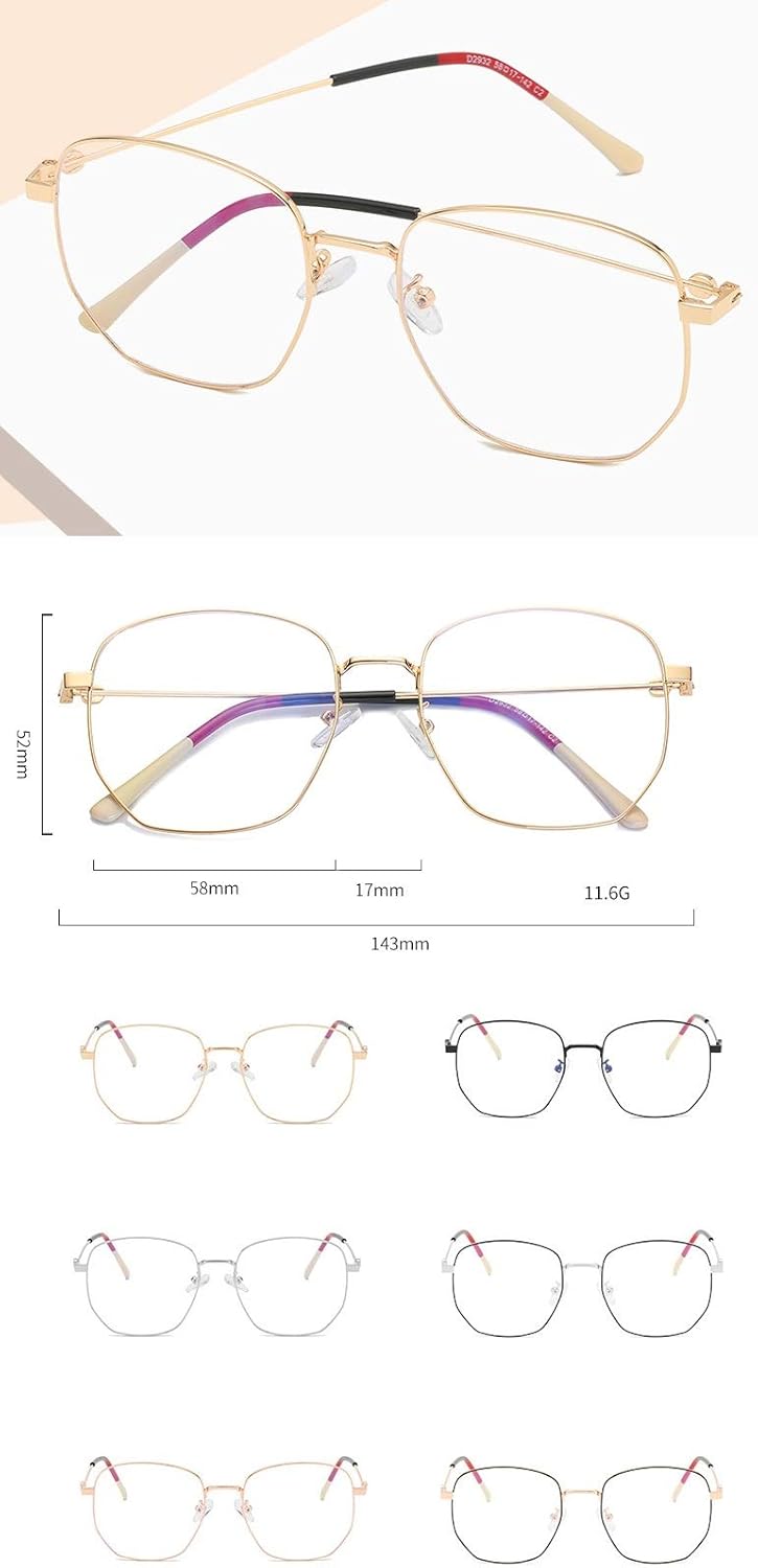 NAVARCH Women Blue Light Blocking GlassesAnti Blue Light Glasses Lightweight Computer Glasses Anti Glare Eyeglasses