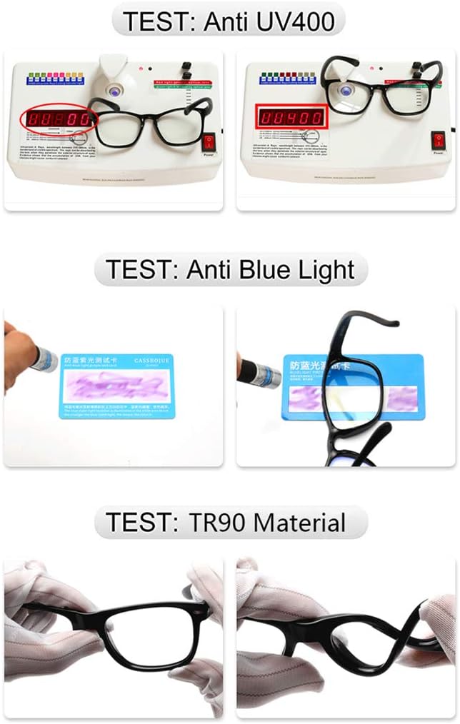 NAVARCH Kids Teens Anti Blue Light Glasses Clear Lenses Shield Computer Reading/Gaming Glasses for Kids Blue Frame