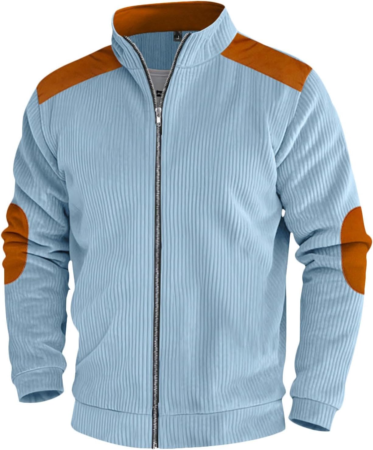 GYMTANK Men's Jacket for Winter Autumn Outdoor Windproof Coat Casual Fashion Zip Up Jacket