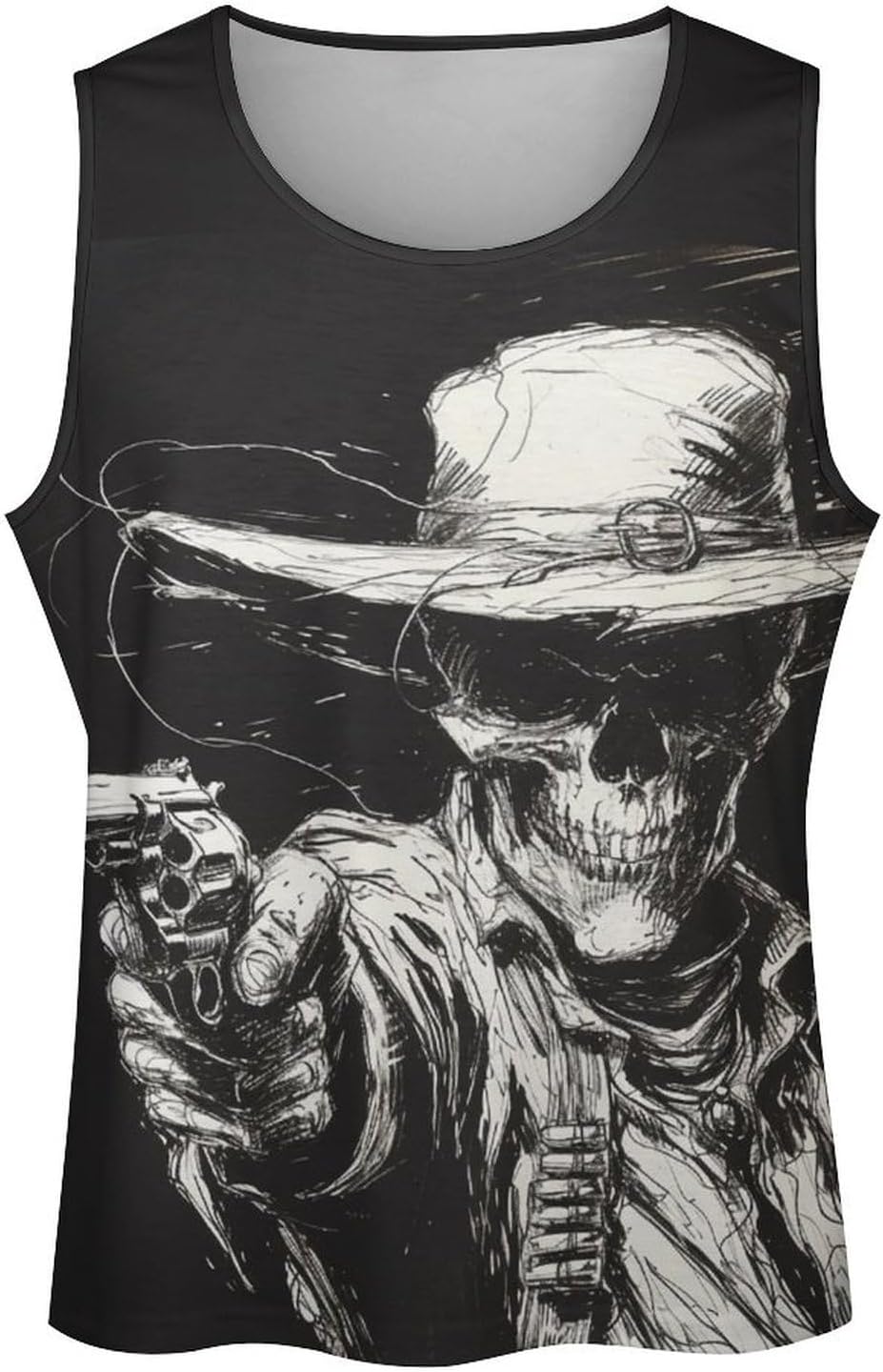 NAVARCH Mens Tank Top 3D Print Casual Summer Sleeveless Shirts Gym Workout Breathable Quick Dry Lightweight Sportswear