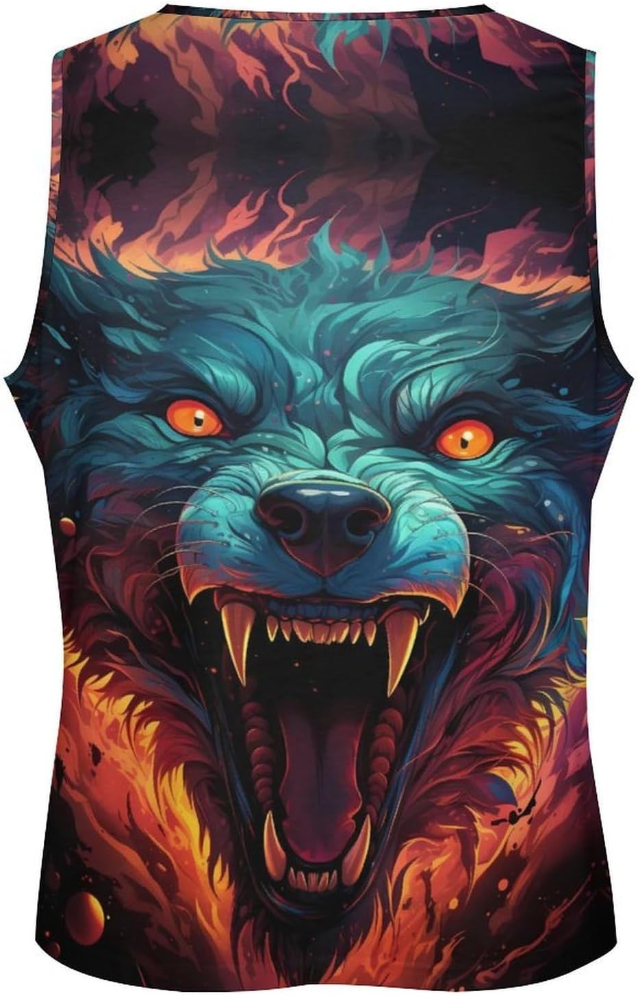 NAVARCH  Tank Tops for Men Animal Print Sport Tank Summer Sleeveless Workout T-Shirts Fitness Vest Athletic Undershirts