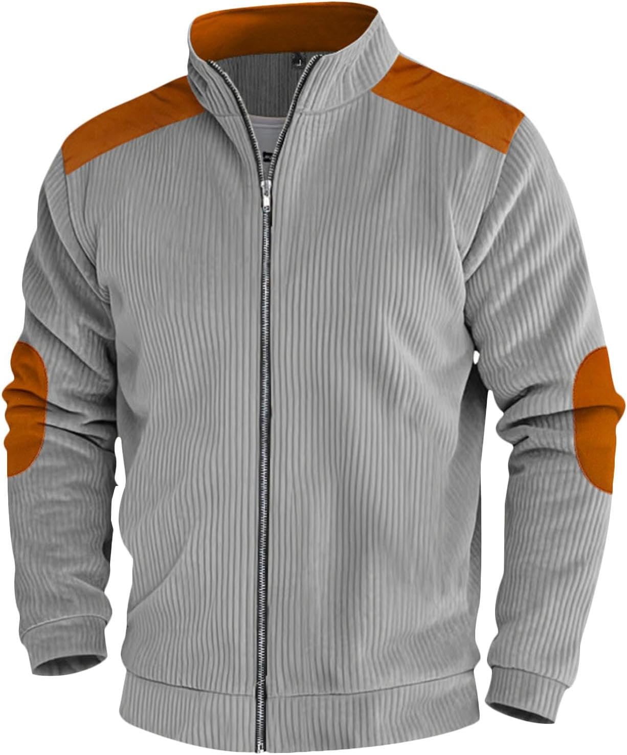 GYMTANK Men's Jacket for Winter Autumn Outdoor Windproof Coat Casual Fashion Zip Up Jacket