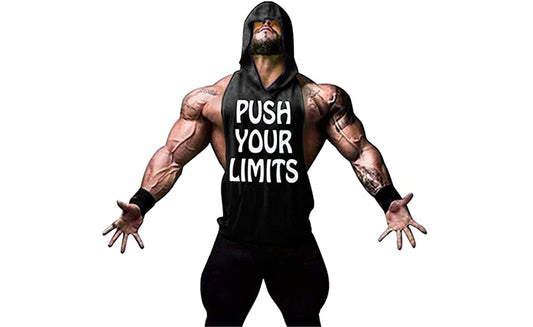 YeeHoo Men's Hooded Tank Tops