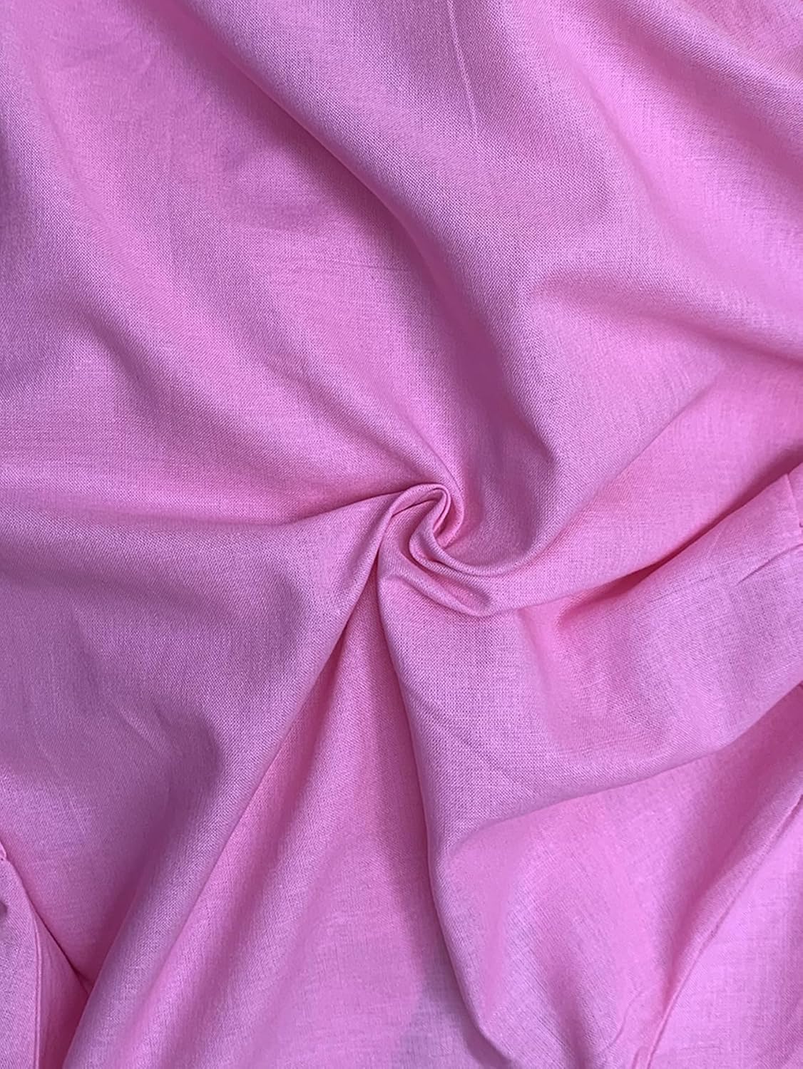 Gymrex Linen Blouse for Women 2026 Trendy Stand Collar V Neck Long Sleeve Tops Lightweight Dressy Casual Business Shirts L Pink