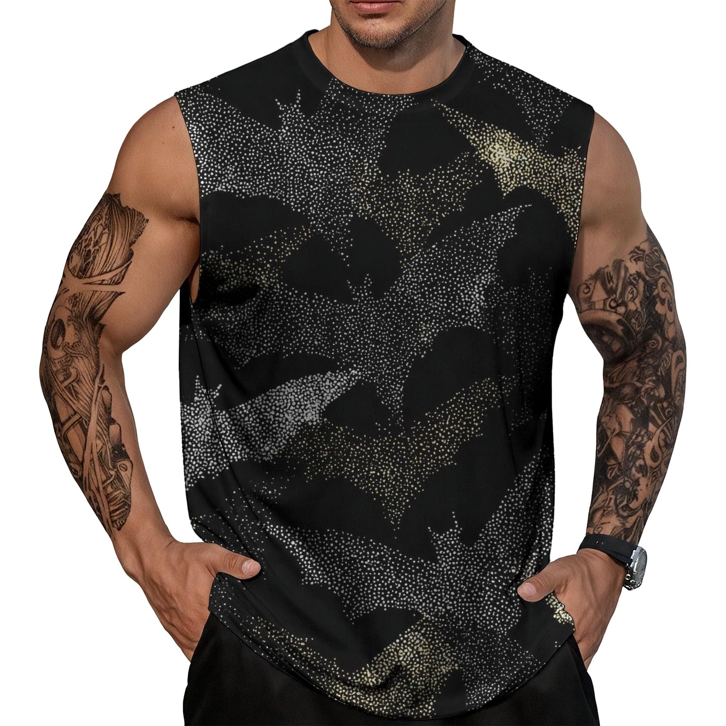 NAVARCH Mens Gym Tank Tops Breathable Skin-Friendly Sleeveless T Shirt Outwear Summer Clothes for Men Plus Size 2025